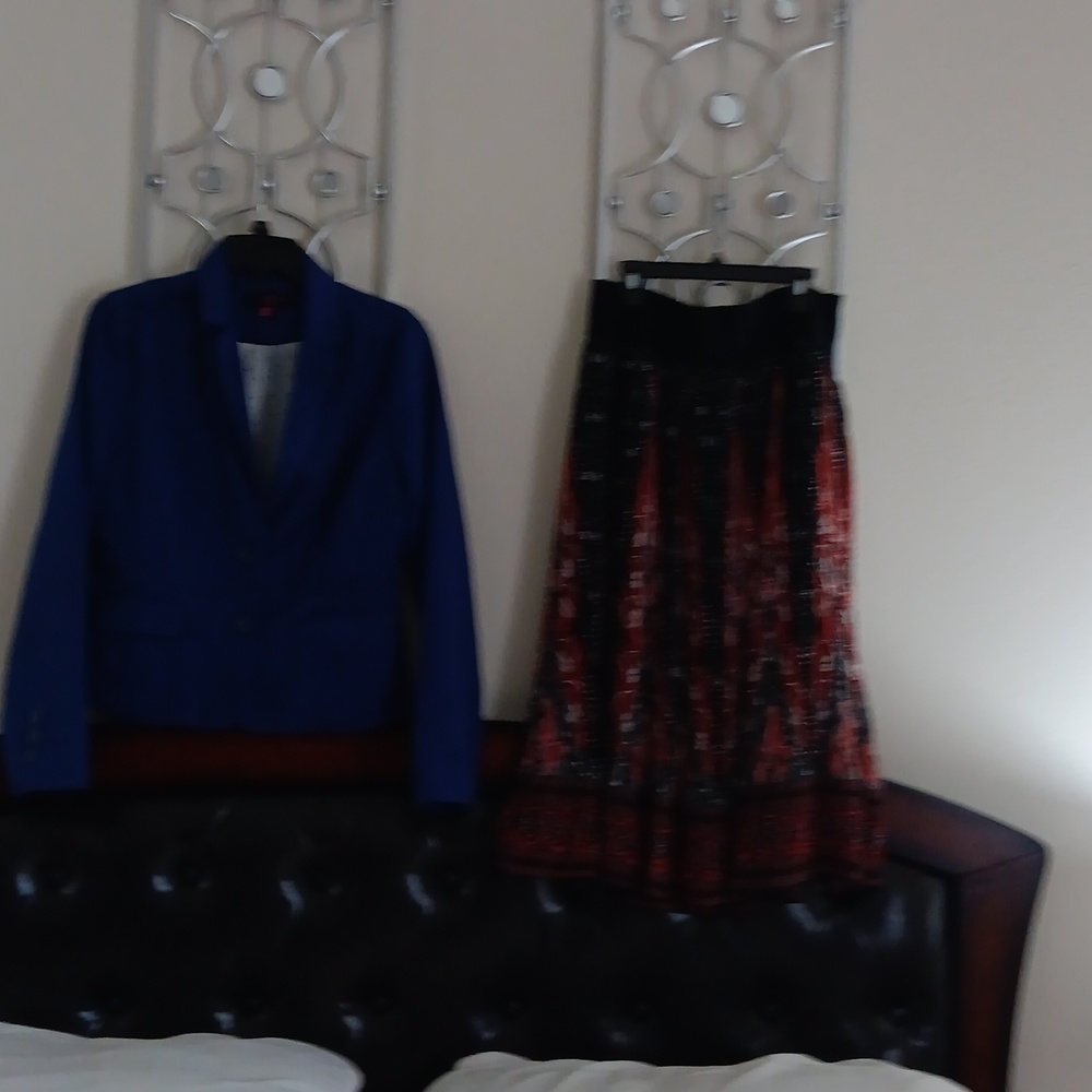 Jacket and skirt